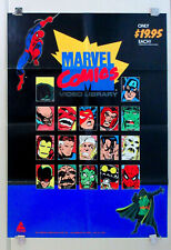 1985 Marvel Video Cartoon Promo POSTER 1: Spider-man,Avengers,Thor,Iron Man,Hulk picture