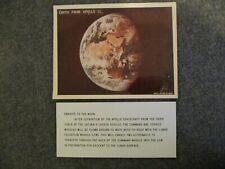 NASA MSFC APOLLO 11 EARTH 1ST GEN PHOTO KODAK PAPER+ SPACE & ROCKET DISPLAY SIGN picture