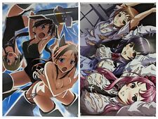 Strike Witches/ Seikon no Qwaser Stigmata Double-Sided Promo Anime Poster OOP picture