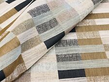 Romo Retro Inspired Woven Block Stripe Uphol Fabric- Lavin Tamarind 2 yd 7927/03 picture