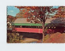 Postcard The Creamery Covered Bridge Brattleboro Vermont USA picture