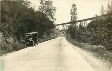 Postcard RPPC C-1915 California Auburn Automobile Lincoln Highway 24-5296 picture