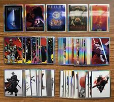 2023 Topps Chrome Star Wars Galaxy COMPLETE YOUR SET Insert Refractor (YOU PICK) picture