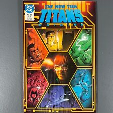The New Teen Titans Origins DC Universe Vintage Comic Book Kahn Issue #47 1988 picture
