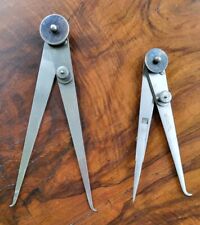 (2) Vintage L. S. Starrett Lock-Joint Calipers - 8 1/2