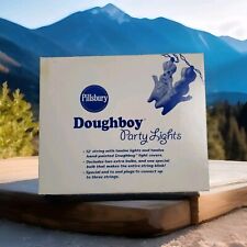 Vtg 1999 Pillsbury doughboy Lights Blow mold New Old Stock picture