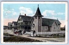 1920's REHOBOTH BEACH DELAWARE ST AGNES CHURCH BY THE SEA POSTCARD picture