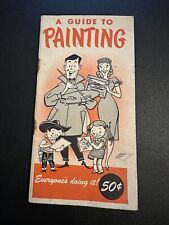 1950s M. GRUMBACHER Inc. ~ A Guide to Painting ~ Vintage Booklet picture