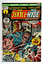 Supernatural Thrillers #4 - Dr. Jekyll & Mr. Hyde - horror - 1973 - VG picture