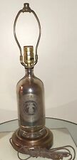 RARE Vintage Mercury Glass Electric Lamp T & FJ Taylor Newport Pagnell England picture
