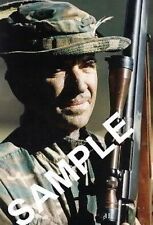 CARLOS HATHCOCK MARINE CORPS SNIPER 4X6 COLOR PHOTOGRAPH FREE SAME DAY SHIPPING picture