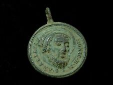 Early excavated 18th Century Saint Anastasius Religious Medal picture