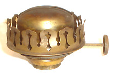 Antique 1890's Climax Brass No. 2 & 3 Kerosene Oil Lamp Burner (E12) picture