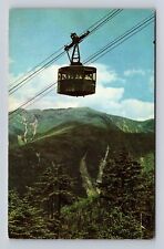 Franconia Notch NH-New Hampshire, Cannon Mountain Tramway, Vintage Postcard picture