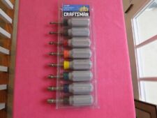 Craftsman USA # 41989 8-PC METRIC Stubby Short Nut Driver Set 5MM-11MM NOS Rare picture