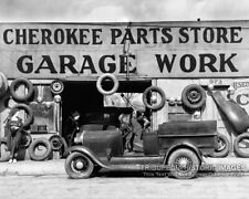 Vintage 1936 Photo Cherokee Parts Store & Garage - Automobile Mechanic Wall Art picture