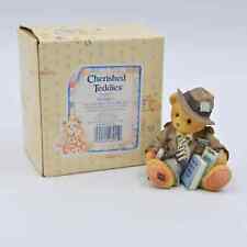 Vintage Enesco Cherished Teddies Humphrey  The Bear Facts, Ma'am picture