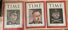 Time Magazine April 24 1939 October 11 1943 February 12 1945 Heinrich Himmler picture