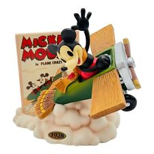 Disney Enesco The Best Of Mickey Plane Crazy Figurine 1928 LE 1998 VINTAGE picture