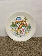 Vtg American Greeting Care Bears 8” Child’s Plate Wear from Use USA Deka 1983 picture