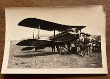 1910s-1920s? Aviation Airplane Flying Army Club Original Real Old Photo P11c2 picture