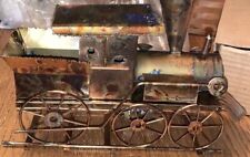 Vintage Tin/Metal Train Locomotive playing