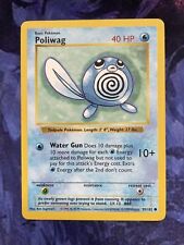 Pokemon Card Poliwag Shadowless Base Set 59/102 Near Mint Condition picture