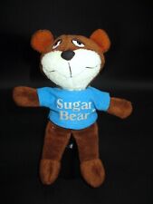 Vintage 1988 Sugar Crisp Post Cereal Promo Sugar Bear in Blue Shirt picture