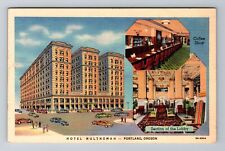 Portland OR-Oregon, Hotel Multnomah, Advertising, Antique, Vintage Postcard picture