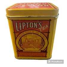 Vintage Lipton’s Tea Tin Planter Ceylon Bristolware 1990s picture