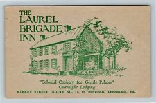 Leesburg VA-Virginia, The Laurel Brigade Inn, Vintage Postcard picture