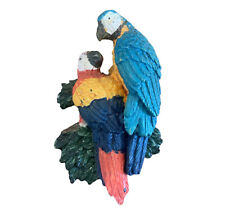 Vintage Souvenir 3D Resin/ceramic Fridge Magnets Macaw, Parrots, Birds 3” picture