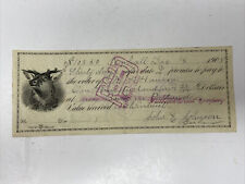 1905 Antique Promissory Note Check Receipt Deer Elk Maine December 18 $105.50 picture