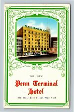 New York City, NY-New York, Penn Terminal Hotel Vintage Postcard picture