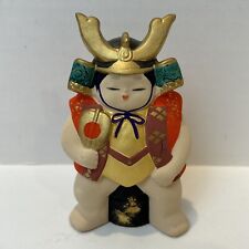 Japanese Momotaro Peach Boys Ceramic Figure picture
