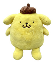 Huge 24” yellow PompomPurin Jumbo Fluffy Super Big Plush Sanrio Japan Excellent picture