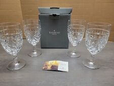 Vintage Waterford Crystal Iced Tea Glass Discontinued With Box Set Of 4 picture