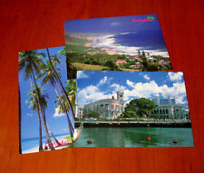 Vintage Barbados Caribbean Island Parliament Buildings 3 Large Postcards picture