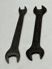 Hazet V 10 Wrenches 10 & 13 mm & 8mm Vintage Lot Of 2 Open Combination Wrench picture