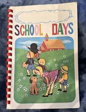Vintage 1979 School Days Record & Memories By Book Photos Rewards Report Cards picture