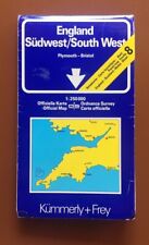 Excellent Map of Southwest England, South Wales picture
