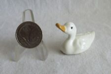 Retired Hagen Renaker Duck Mama long billed White # A 218 picture