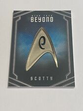 Simon Pegg as Scotty STAR TREK Beyond Uniform Pin Relic Card #UB5 picture