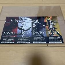 Rare Rwby Theater Sales Reservation Ticket Set Of 4 picture