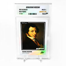YOUNG ROSSINI Art Card 2023 GleeBeeCo Holo Figures #NL23-L /49 Made picture
