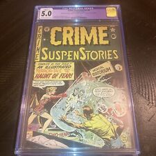 Crime SuspenStories #4 1951 Cgc 5.0 ￼ Restored Jonny Craig Cover ￼￼￼￼ picture