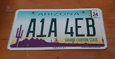 Arizona Grand Canyon State License Plate - Used Good Condition picture