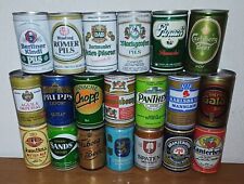 #7 Nice EMPTY set 20 beer cans from Europe from the 80's picture
