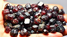 3000 GM Full Terminated Faceted Natural Red Garnet Crystals Lot From Afghanistan picture