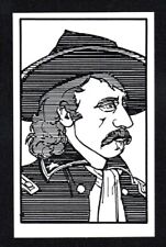 George Custer General 1998 Lang Gang Picture Perfect Game of Famous Faces Card picture